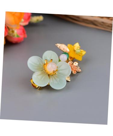 FRCOLOR Hairpin Women Hair Barrettes Vintage Metal Hair Barrettes Spring Flower Hair Barrettes Vintage Spring Hair Clips Tiaras for Girls Flower Hair Clip Wedding Accessories Miss Etc. - Buy Online on GoSupps.com