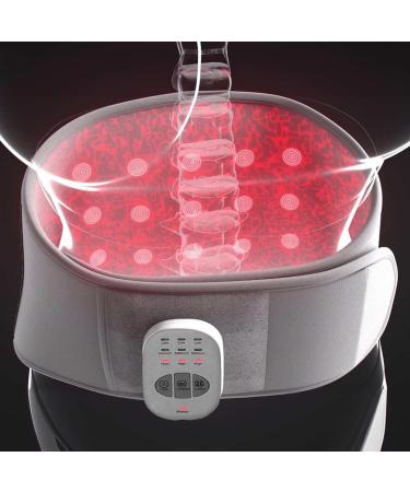 Belena Back Wrap | Warming Massage Pillow | Soothing Vibrations & Lumbar Support | 3 Intensities | Adjustable Belt | USB Powered - Shop Internationally! - Buy Online on GoSupps.com