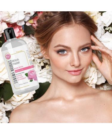 Hydrating Rose Water Toner - Alcohol-Free Astringent for Dry Skin | 12 fl oz | Refreshing Natural Face Toner - Buy Online on GoSupps.com