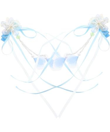 Beaupretty 2 Pairs tassel flower hair clip flower headpiece flower hair accessories blue hair accessories kid hair accessories hair accessories for kids girls hairpin hair clips child Hanfu - Buy Online on GoSupps.com