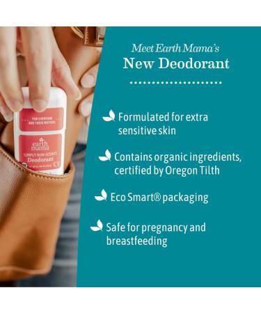 Earth Mama Mini Deodorant Travel Size Set | Aluminum Free Deodorant for Women | No Baking Soda | Natural Deodorant for Sensitive Skin | Safe for Pregnancy & Breastfeeding (4Pack) Assorted Scents 0.56 Ounce (Pack of 4) - Buy Online on GoSupps.com