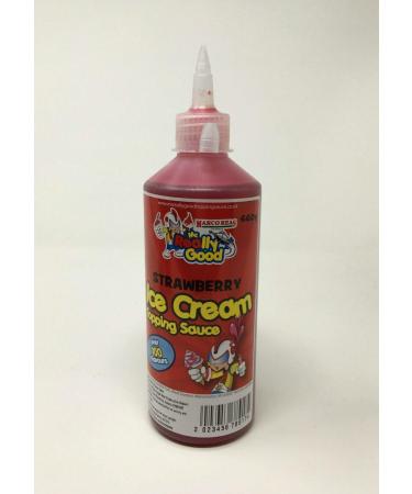 British Food Shop Marcos Reas Mr Really Good Ice Cream Topping Sauce (2 Strawberry)