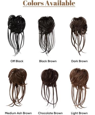 Hair Bun Hairpiece for Women Daily Synthetic Elastic Curly Messy Bun Hairpieces Scrunchie Black Blonde Brown Natural Fake Hair Chignon Band Updo Donut Hair Chignons(4-30) - Buy Online on GoSupps.com
