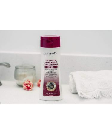 Groganics Grotivator Growth Moisturizing Lotion 8 oz - Promote Hair Growth and Hydration - Buy Online on GoSupps.com