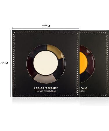 Body Paint Color Bruise Wheel Special Effects SFX Zombie Makeup Kit Halloween Professional Non Toxic Face Body Paint Oil Sfx Makeup Set (01) (01) - Buy Online on GoSupps.com