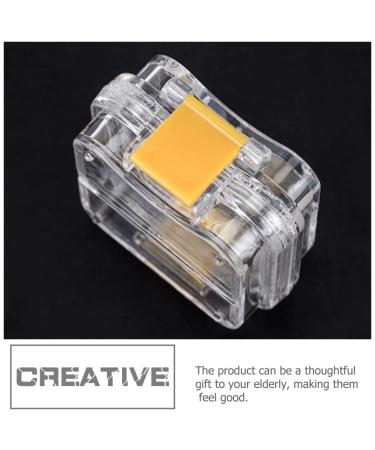 EXCEART 5pcs Membrane Tooth Boxes - Transparent Denture Storage Boxes with Latch - Buy Online on GoSupps.com