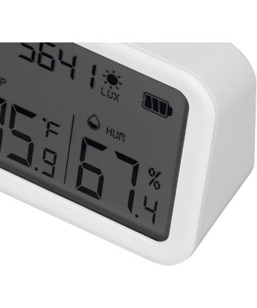 Tyenaza WiFi Thermometer Hygrometer | Intelligent Wireless Temperature & Humidity Monitor for Home & Pet Cages | Accurate Light Detection Sensor - Buy Online on GoSupps.com