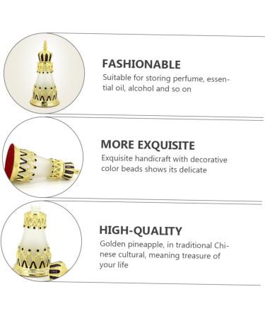 FRCOLOR Essential Oil Bottle Perfumes Arabes Perfume Sample Bottle Arabic Travel Perfume Essential Oil Sample Vials Mini Perfume Essential Oil Sample Bottle Retro Bottled Glass - Buy Online on GoSupps.com