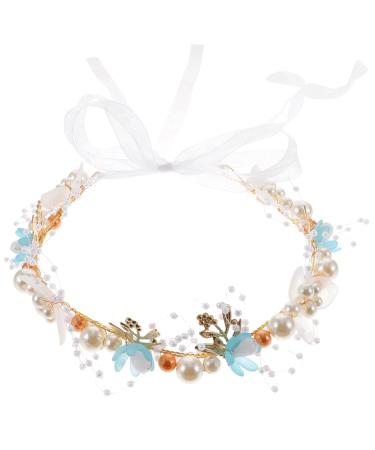 Lifkomes 3-Pack Floral Headband Hair Accessories for Girls | Wedding Flower Girl Headdress & Crown - Buy Online on GoSupps.com