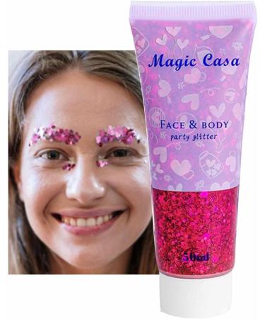  Jildouf Face glitter Fish Scale Glitter Liquid Eyeshadow - Shimmering Body Gel for Festival Art Party Halloween Long-lasting glitter Jildouf - Buy Online on GoSupps.com