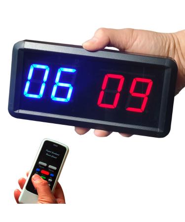 Ledgital Score Keeper, Scoreboard for Basketball | Ping Pong | Table Tennis | Badminton | Volleyball | Baseball | Indoor Games & Sports, Keep Scores 1-99, Electronic Digital Scoreboards w/Remote