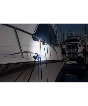 Danik Hook Marine Fender Hanger - High Strength Composite Anchor Clip - Easy to Use - Holds 500 lbs - Black - Buy Online on GoSupps.com