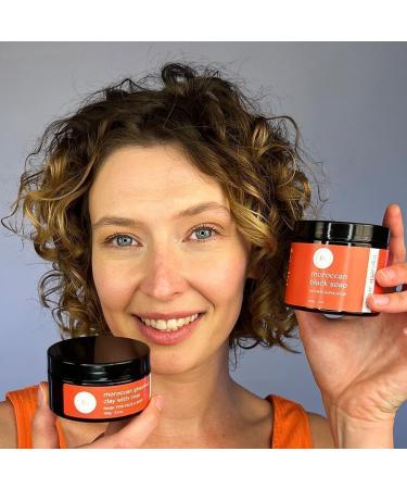  eliksir maroka Moroccan Black Soap Black Soap 200g | 100% Olive Detoxifying Scrub Hammam Ritual For Face and Body - Buy Online on GoSupps.com