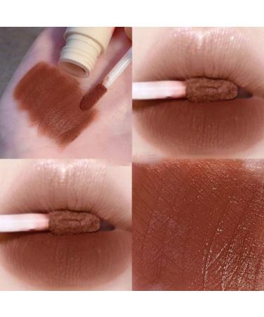 Laluerck Liquid Lipsticks for Feminine Makeup Waterproof Long Lasting Lip Gloss for Office Ladies and Fashion City Girls 1 - Buy Online on GoSupps.com