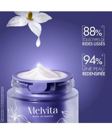 Melvita - Nectar Sublime Plumping and Anti-Aging Cream - Intensive and Nourishing Lifting Care - Velours Supr me Cosmebio - All skin types - 99% natural - 50 ml jar - Buy Online on GoSupps.com