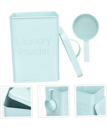 Didiseaon 2 Sets Washing Storage Bucket Flour Dispenser Method Laundry Wrought Iron Sky-blue 1 count (Pack of 1) Sky-bluex2pcs - Buy Online on GoSupps.com