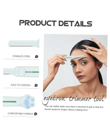 Mobestech 3-in-1 Facial Razor for Women & Men - Eyebrow Trimmer Razor Cutter for Perfect Grooming - International Shipping - Buy Online on GoSupps.com