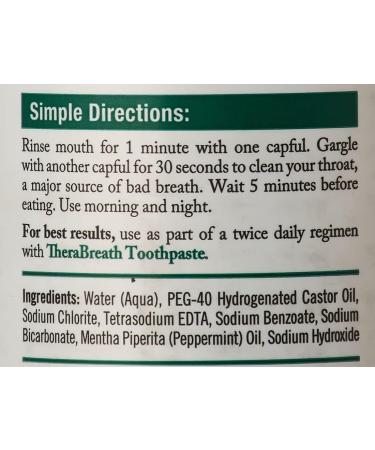 Fresh Breath Oral Rinse - Mild Flavour - 16 fl oz (473 ml) - Buy Online on GoSupps.com