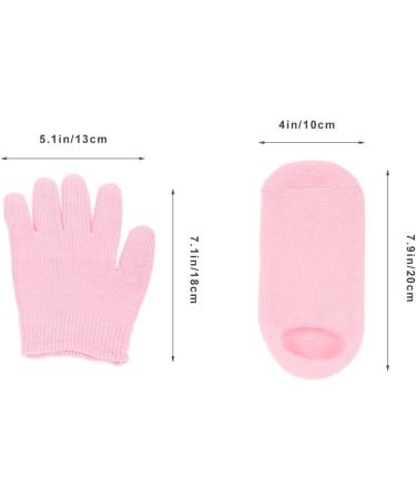 OATIPHO 1 Set Moisturizing Gloves & Socks Grooming Glove Mittens for Men Gloves for Men Socks for Men Foot Lotion Moisturizing Socks for Foot Care Polyester and Gel Cosmetic Dry Hands Man - Buy Online on GoSupps.com