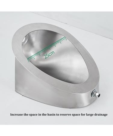 High-Efficiency Flushing Adult Stainless Steel Urinal Automatic Induction Wall-Mounted Urinal with Flush Valve Deodorant and Anti-Blocking Public Toilet Urinal Used in - Buy Online on GoSupps.com
