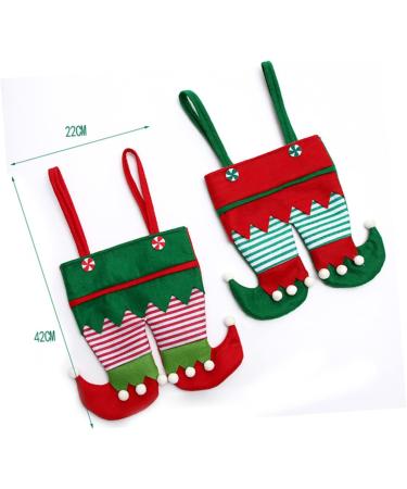 RORPOIR Christmas Candy Bag Santa Claus Goodie Bags Candy Bag for Christmas Bag for Red Handbag Red Medium - Buy Online on GoSupps.com