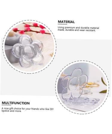  WOONEKY WOONEKY Blossom Sub 6-Compartment Travel Eyeshadow and Lipstick Cases Refillable Containers - Buy Online on GoSupps.com