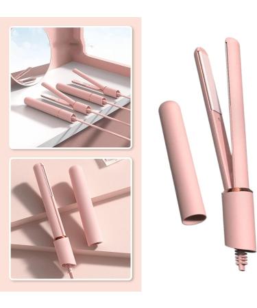 Buy Ceramic Mini Curling Wand for Short Hair - Travel-Friendly Dual Voltage Curler - Perfect for Worldwide Trips | Good Guy Hair - Pink - Buy Online on GoSupps.com