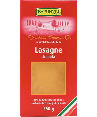 Rapunzel Rapunzel Organic Semola Lasagne Sheets (2 x 250g)