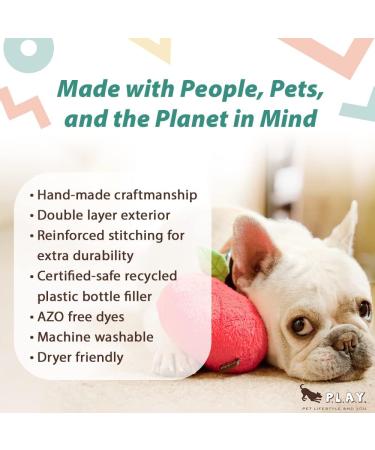 Buy PLAY Pet Lifestyle and You Soft Apple Dog Toy for Your Garden - Quality International Shipping - Buy Online on GoSupps.com