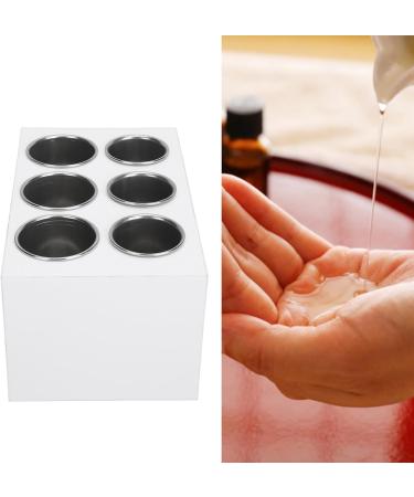 Essential Oil Heater & Lotion Bottle Warmer Fast Warming Adjustable 6 Compartments for 30-50 ml EU Connector - Buy Online on GoSupps.com