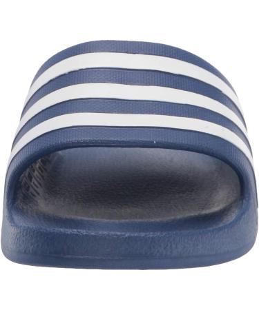 adidas Adilette Aqua Slides Sandal - Crew Blue/White, Size 8 - Buy Online on GoSupps.com