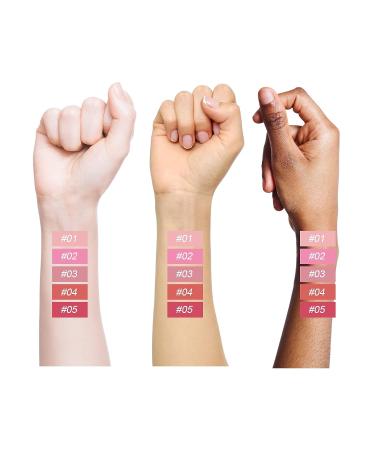MEICOLY Matte Dewy Liquid Blush Stick - Long-Lasting Waterproof Formula - 01 Bliss Nude Pink - Buy Online on GoSupps.com