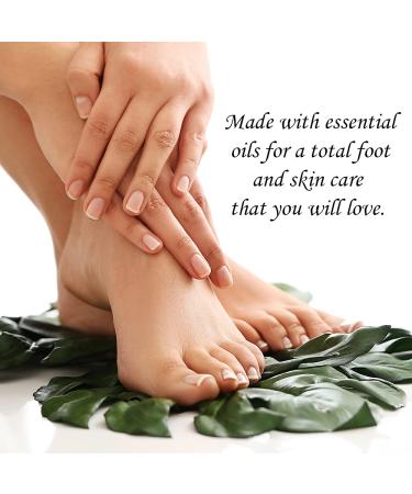 Tea Tree Oil Foot & Body Oil - Hydrating Care for Cracked Heels, Dry Skin, Odor & Fungus - 4oz - Buy Online on GoSupps.com