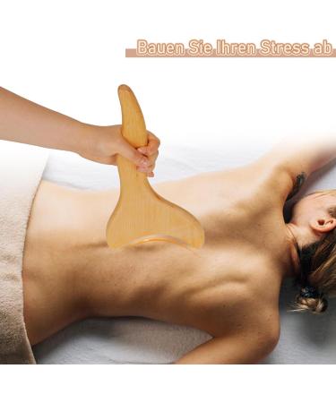 Whchiy 6 PCs Wood Therapy Massage Tools Set - Maderotherapy Anti-Cellulite Massage Rollers for Lymphatic Drainage & Legs - Buy Online on GoSupps.com