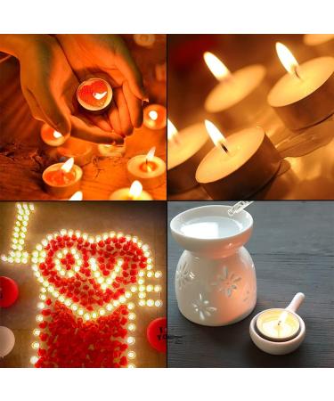 100 Pcs Aluminum Tea Light Cups with Wicks - DIY Candle Making Supplies - Buy Online on GoSupps.com