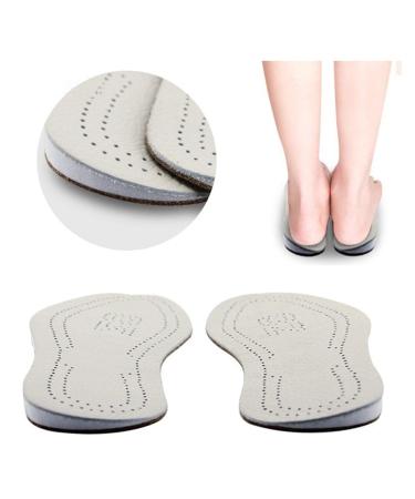 Comfort cushioning leather O/X-BEAR Orthopedic insole correction shoe inserts for foot orientation blow knee cheeky Bugs valgus varus for men and women (shoe size: EU 39-40)