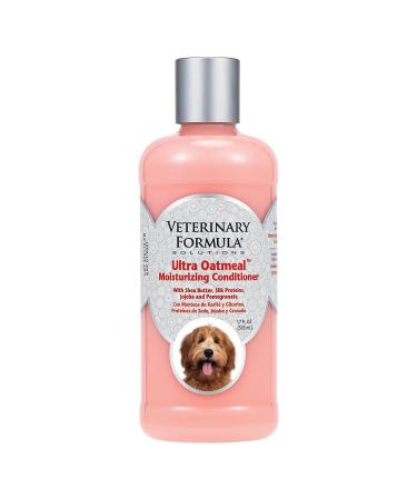 Veterinary Formula Solutions Ultra Oatmeal Moisturizing Shampoo/Conditioner for Dogs  Leaves Coat Soft, Shiny, Hydrated, Strong  Long-Lasting Fragrance 17 oz Conditioner