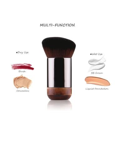Buy Prime Make-Up Brushes - Flawless Finish for Liquid & Powder Cosmetics | Includes Palette Spatula & Storage Bag - Buy Online on GoSupps.com