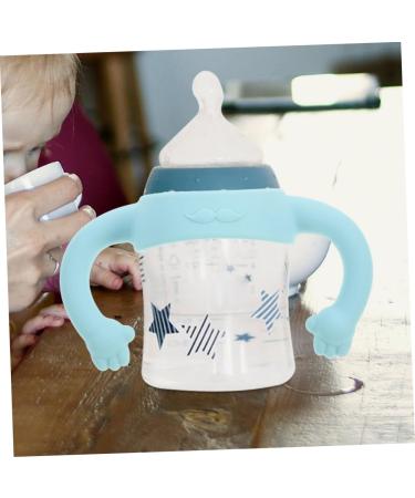 Abaodam 6 Pcs Bottle Handle Bottle Grip Handle Bottle Grip Silicone Bottle Grip Feeding Bottle Soft Handle Silicone Soft Bottle Clip Accessories 14.00X5.00X5.00CMx3pcs Sky-bluex3pcs - Buy Online on GoSupps.com