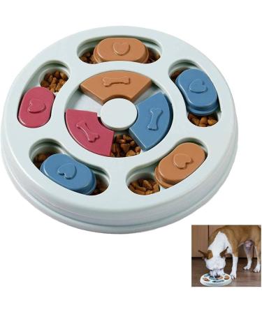 TSKDKIT Dog Treat Puzzle Toy Pet Interactive Feeder Toy Dog Puzzle Feeder Training Game Pet Food Dispenser Slow Feeder Bowl with non-slip Pet Interactive Toy for Improve Dog's IQ - Buy Online on GoSupps.com