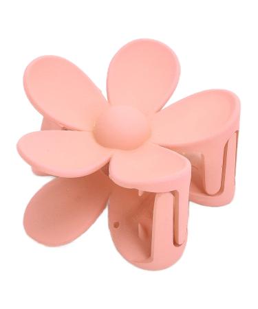 Vingvo Klauen Clip made of plastic hair claw clips Light double locking tooth non -slip for women girls headgear (meat meal)