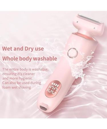 Dusk Razor For Women Glide Pro 3.0 Razor Razor for Women Sensitive Skin Painless Shave Waterproof Rechargeable with Replacement Blades (Pink) - Buy Online on GoSupps.com