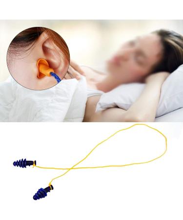 Ears Earplugs 25dB Ear Plugs Sleep Study Ears Hearing Protection Noise Reduction Banded Earplugs for Home Bedroom Self-study Classroom Travel by Plane Factory Construction Site - Buy Online on GoSupps.com
