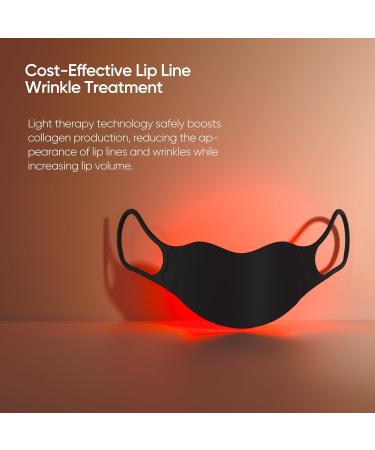 Red Light Therapy Lip Plumper Device | Enhance Lips & Reduce Fine Lines | LED Lip Plumping Tool for Anti-Aging - Buy Online on GoSupps.com