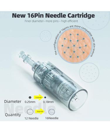 Dr. Pen M8 Replacement Cartridges 16 Pin (10 Pack) - High-Quality Micro Needles - Buy Online on GoSupps.com