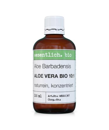 Organic aloe vera (100 ml) from wesentlich.