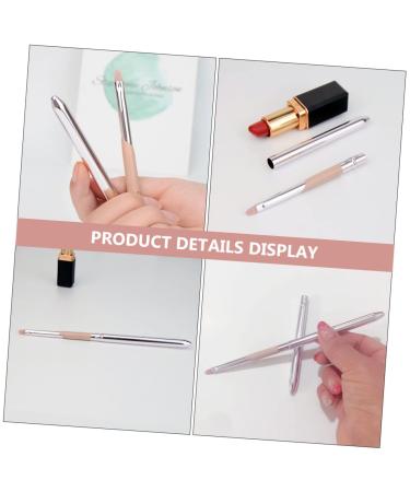 Angoily Lip Brush with Lid | Travel Makeup Applicator for Lip Gloss Lip Tint and Lipstick | Perfect for On-the-Go Beauty - Buy Online on GoSupps.com