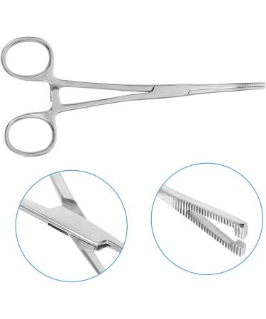 Mipcase Reptile Feeding Clip Leopard Gecko Supplies Reptile Catching Stainless Steel Silver - Buy Online on GoSupps.com