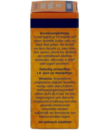 Organic Hoyer Propolis Extract Drops - Premium Quality for Immune Support & Wellness | International Shipping Available - Buy Online on GoSupps.com