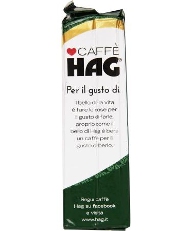 Hag - Caff Macinato D ecaffeinato Gusto Espresso Caf d caf in avec un ar me intense et le go t d'une grande personnalit 4x 250g + Italian Gourmet polpa 400g - Buy Online on GoSupps.com